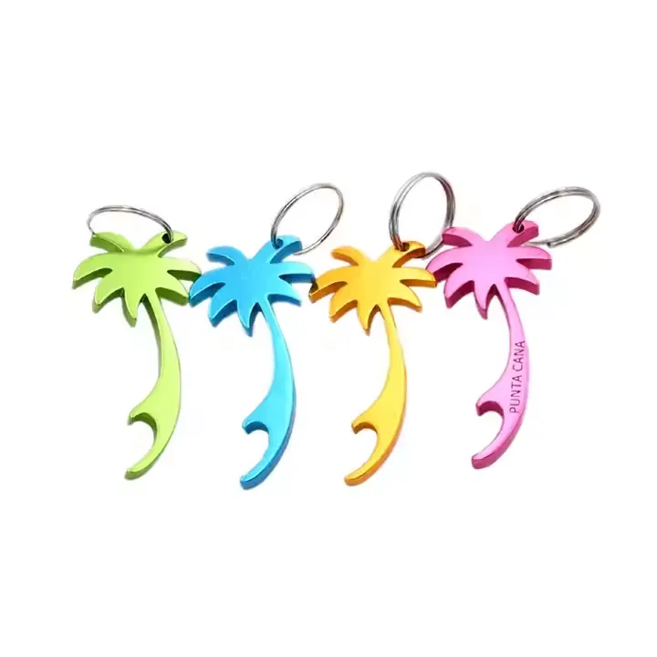 Coconut Palm Tree Shaped Bottle Opener Key Holder 5