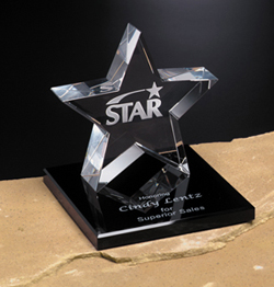 Tapered Star on Base 4