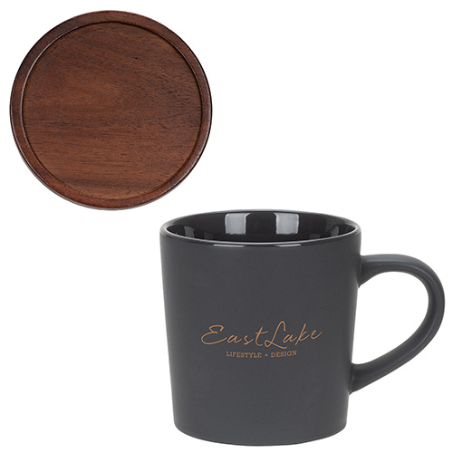 Circo 16 oz Ceramic Mug with Wooden Lid 11