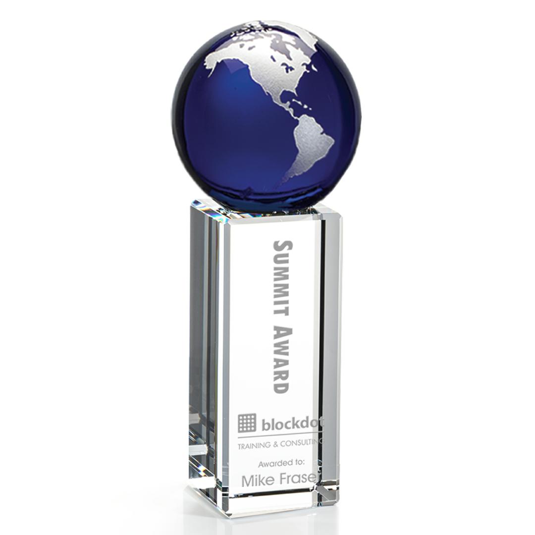 Luz Globe Award - Blue/Silver 8