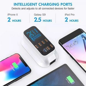 8-Port Desktop Charging Station 3