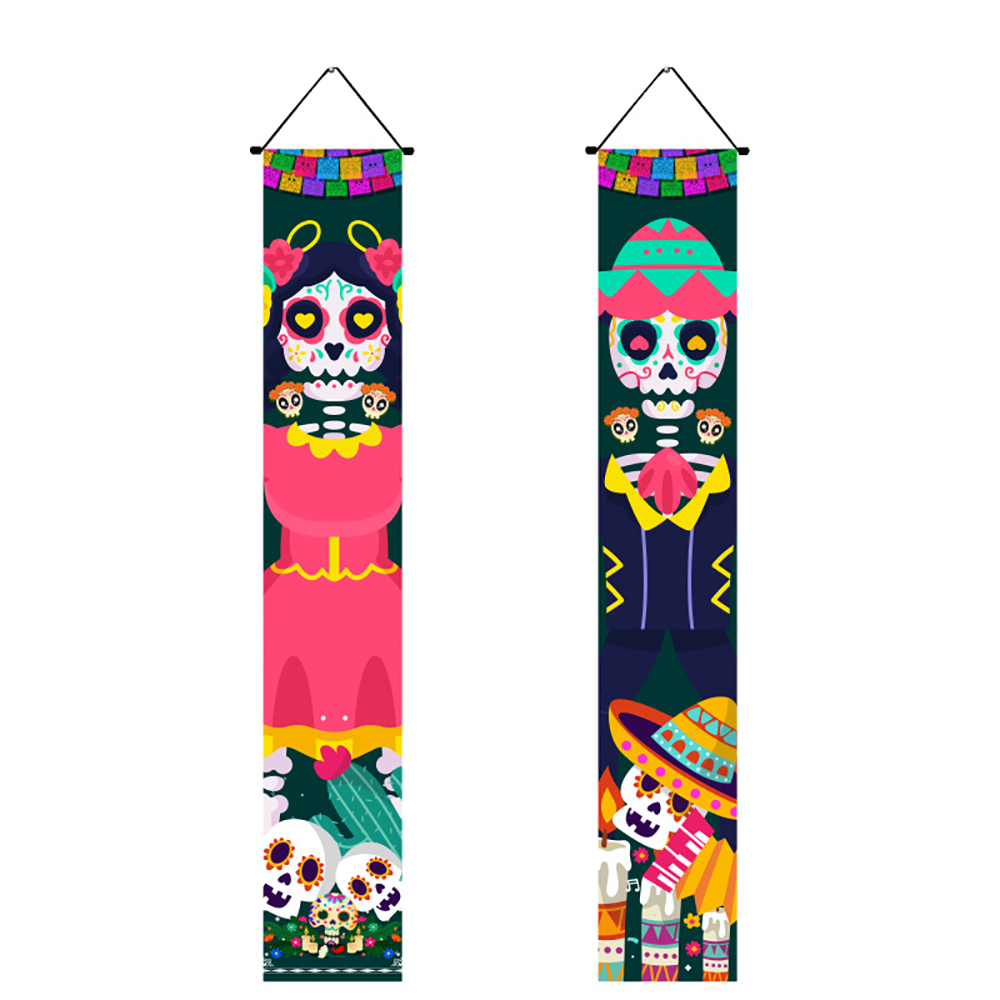 180x30cm Halloween Couplet Hanging Flag 2