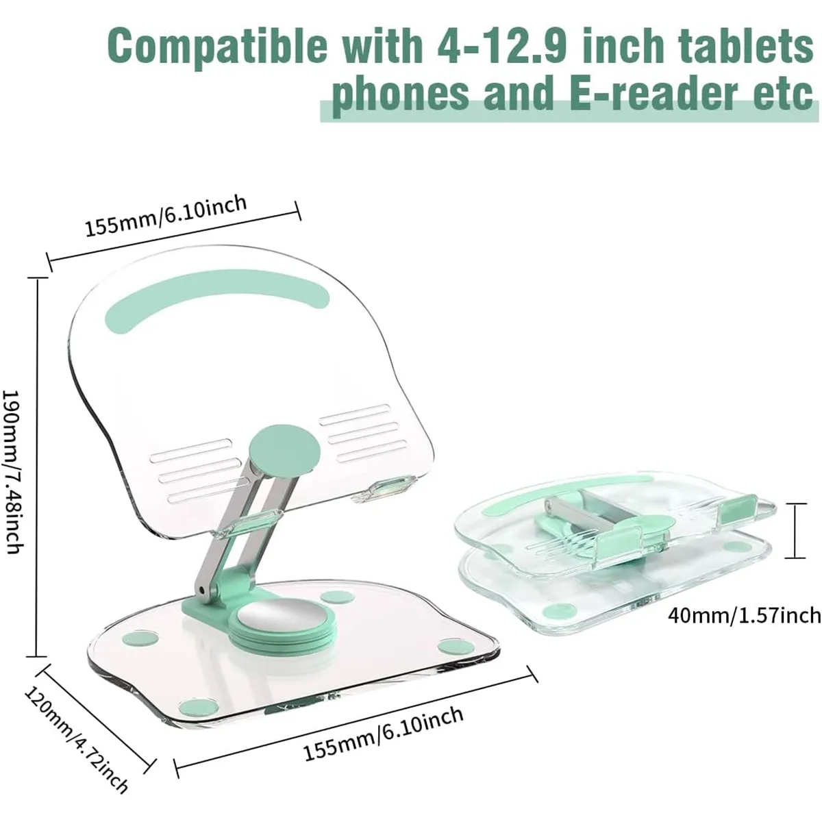 Acrylic Tablet Stand Holder 5