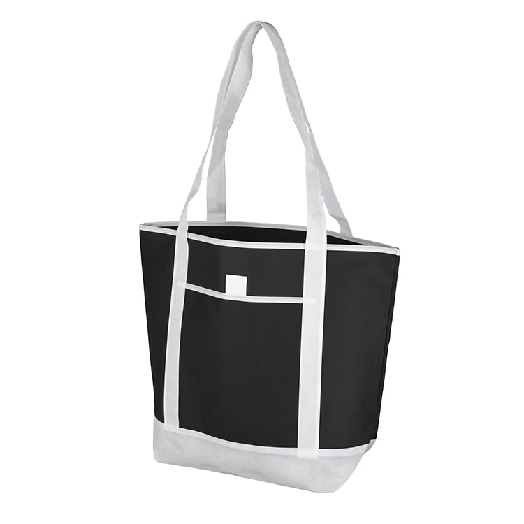 17-1/2"W x 13-1/2"H x 6"Gusset - "THE LIBERTY" Corporate, Travel and Beach Tote Bag 3