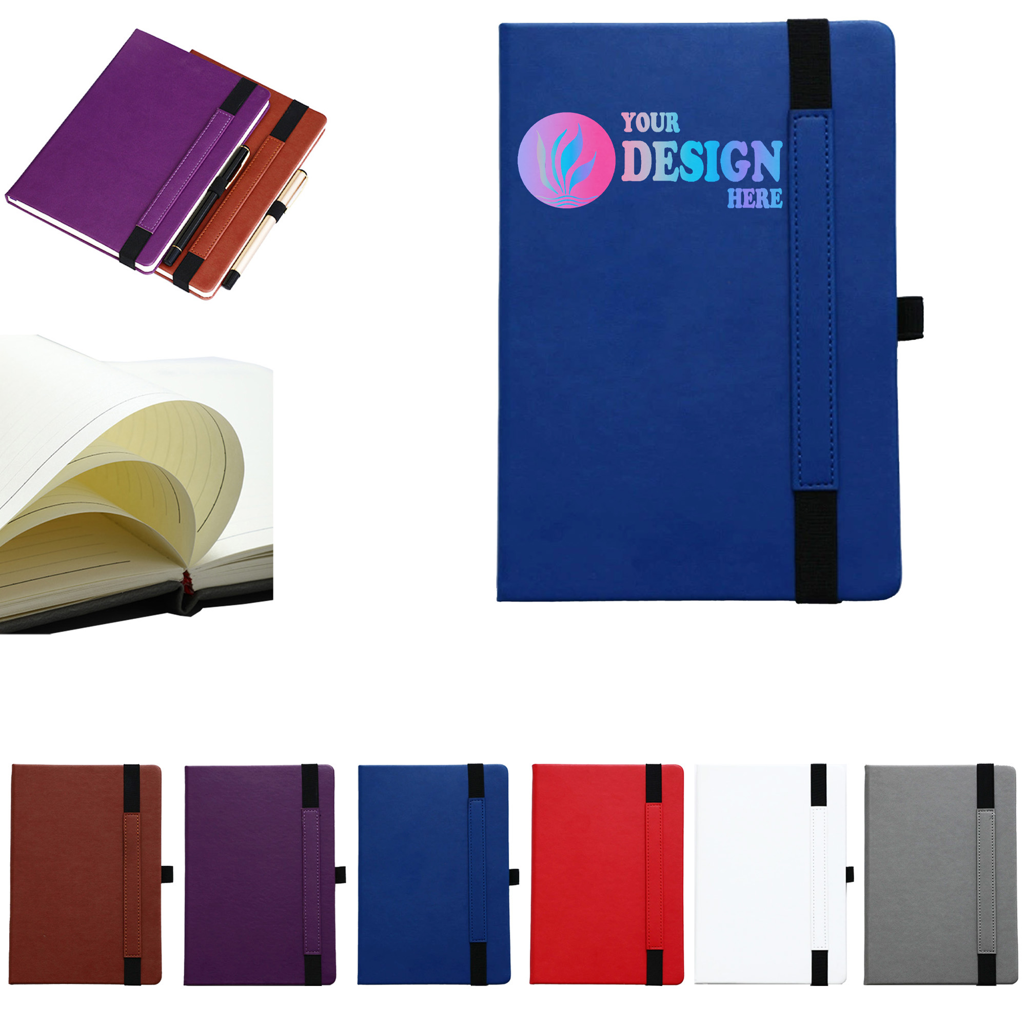 Full Color Printed Leather Notebook 2