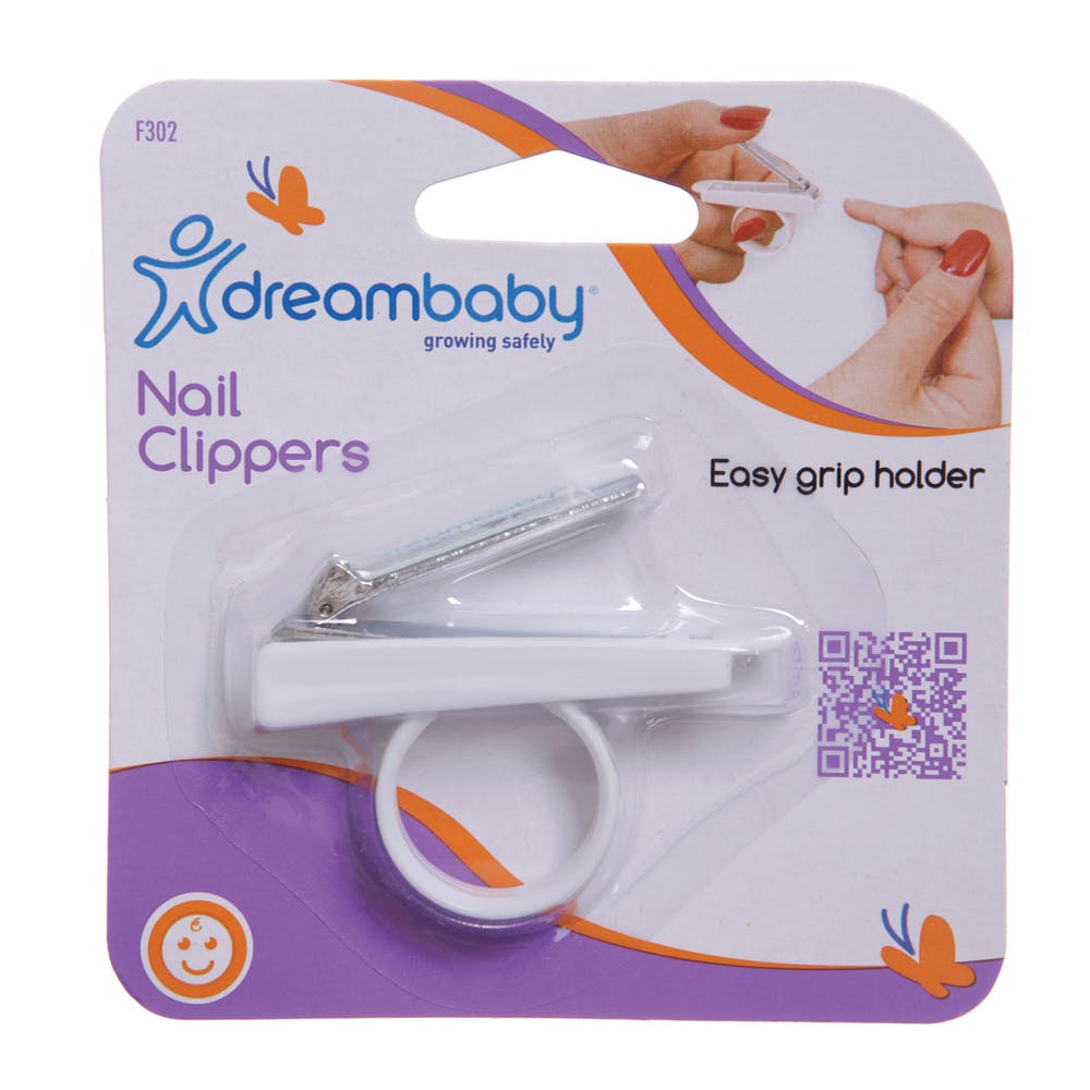 Kids' Nail Clippers - Built-in Holder