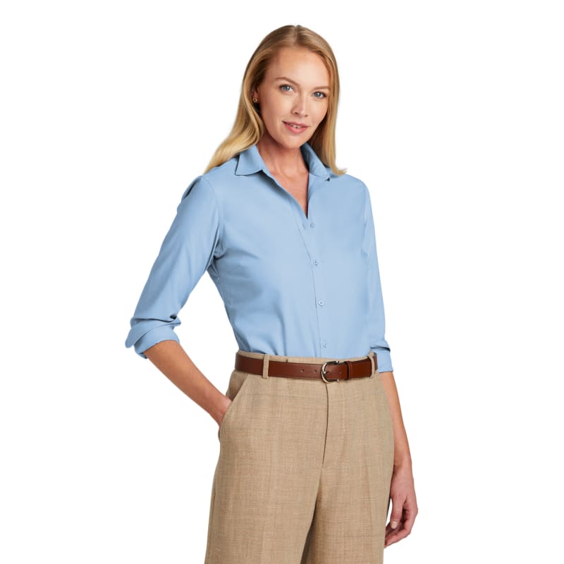Brooks Brothers Women's Wrinkle-Free Stretch Nailhead Shirt 2