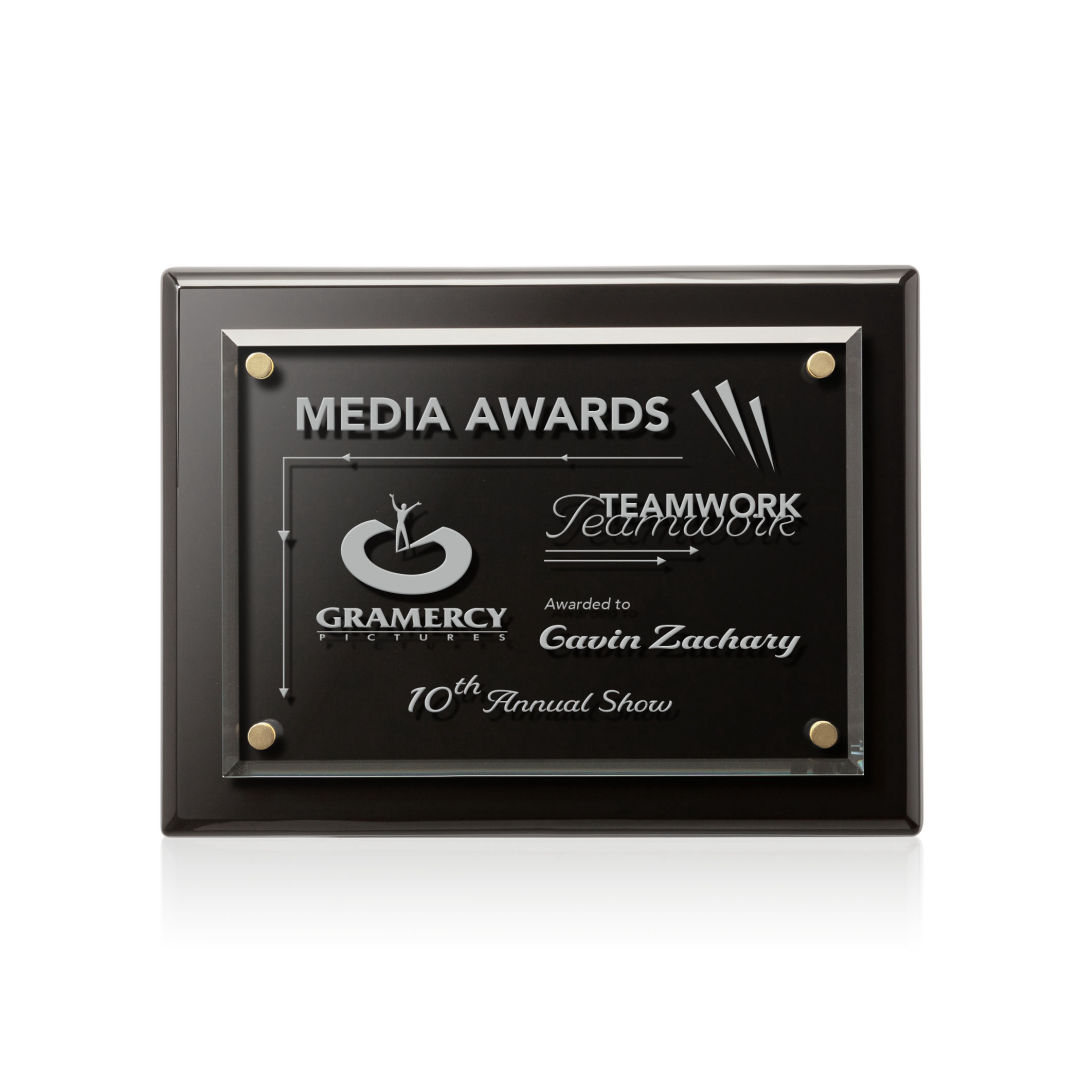 Caledon Plaque - Black/Gold 5