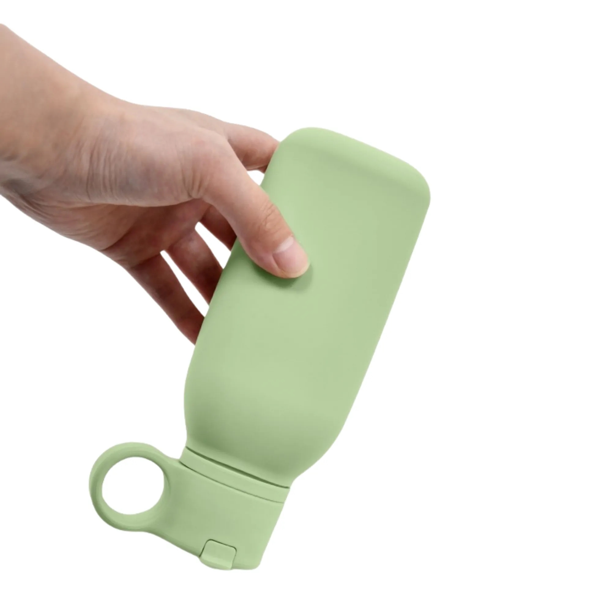 Silicone Sports Water Bottle Straw Cup 2