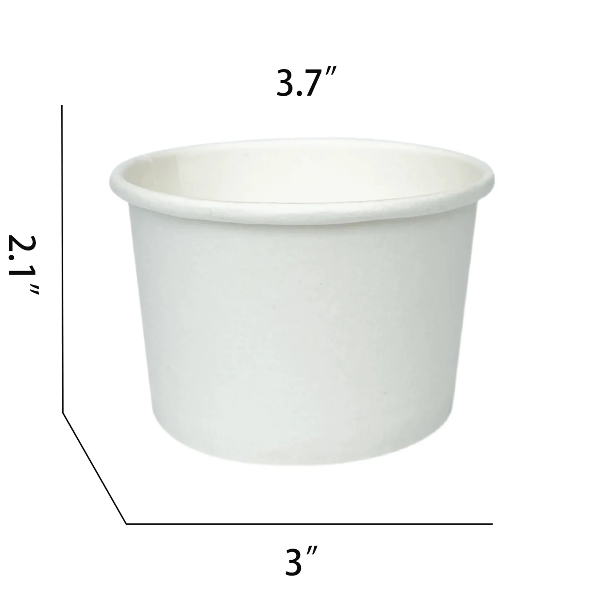 8 oz Ice Cream Paper Cup 3