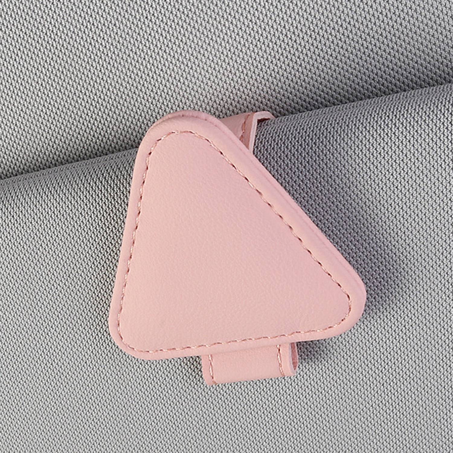 Car Sunshade Sunglasses Holder Card Clip 6