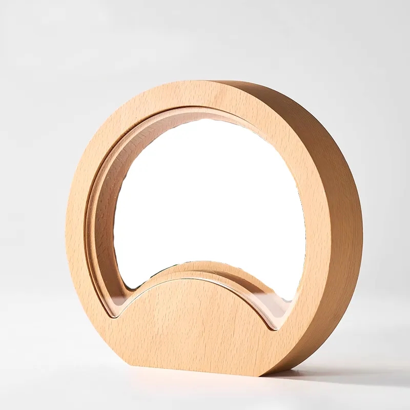 Engraved Circle Wood Trophy 3