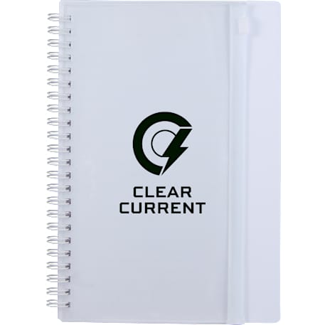 5.5" x 8.5" Spiral Notebook with Clear Pocket 2