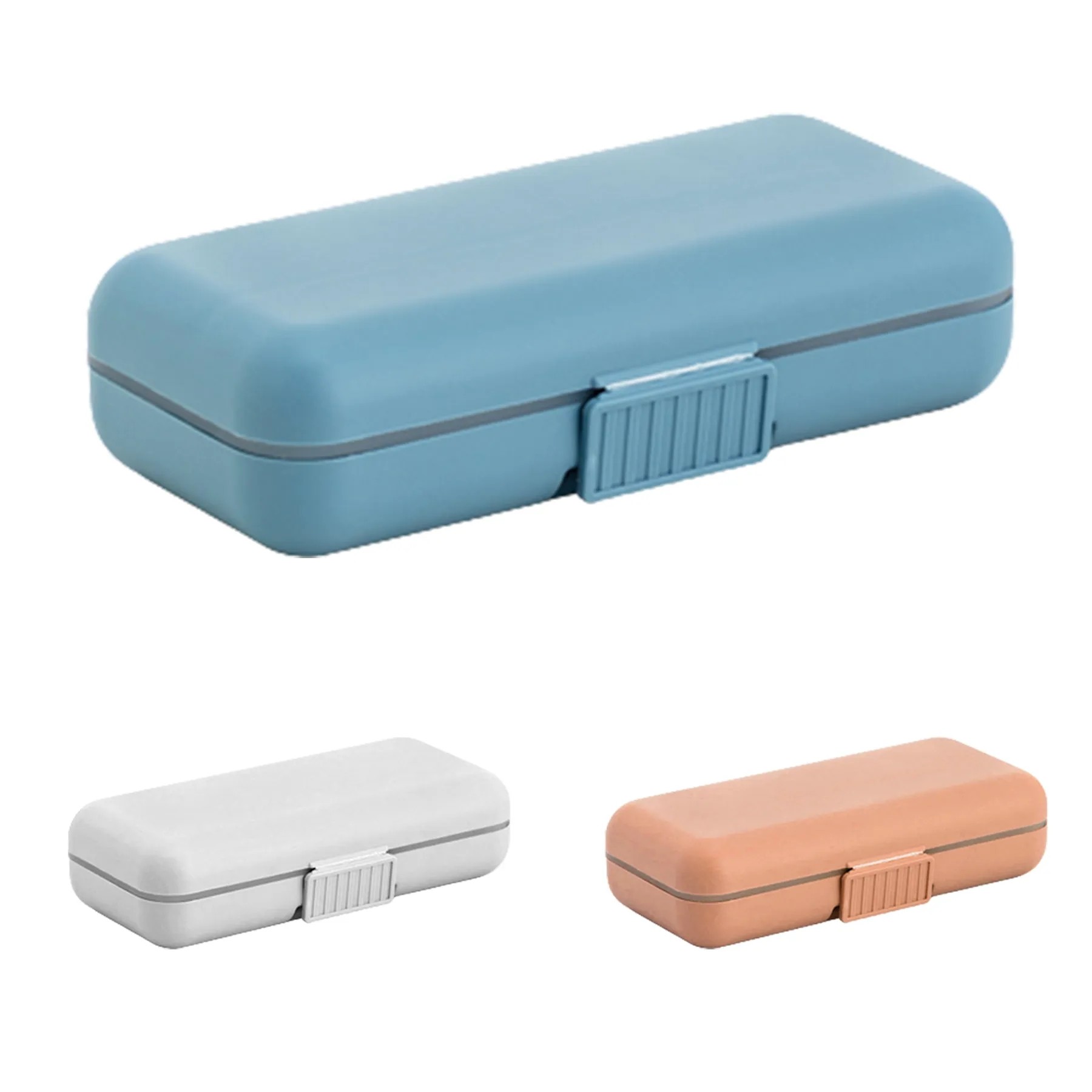 Flip-Top Medicine Box W/8 Compartments 1