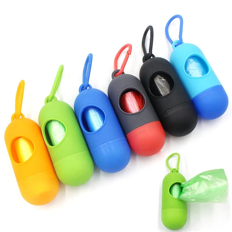 Portable Capsule Pet Waste Bags Dispenser 2
