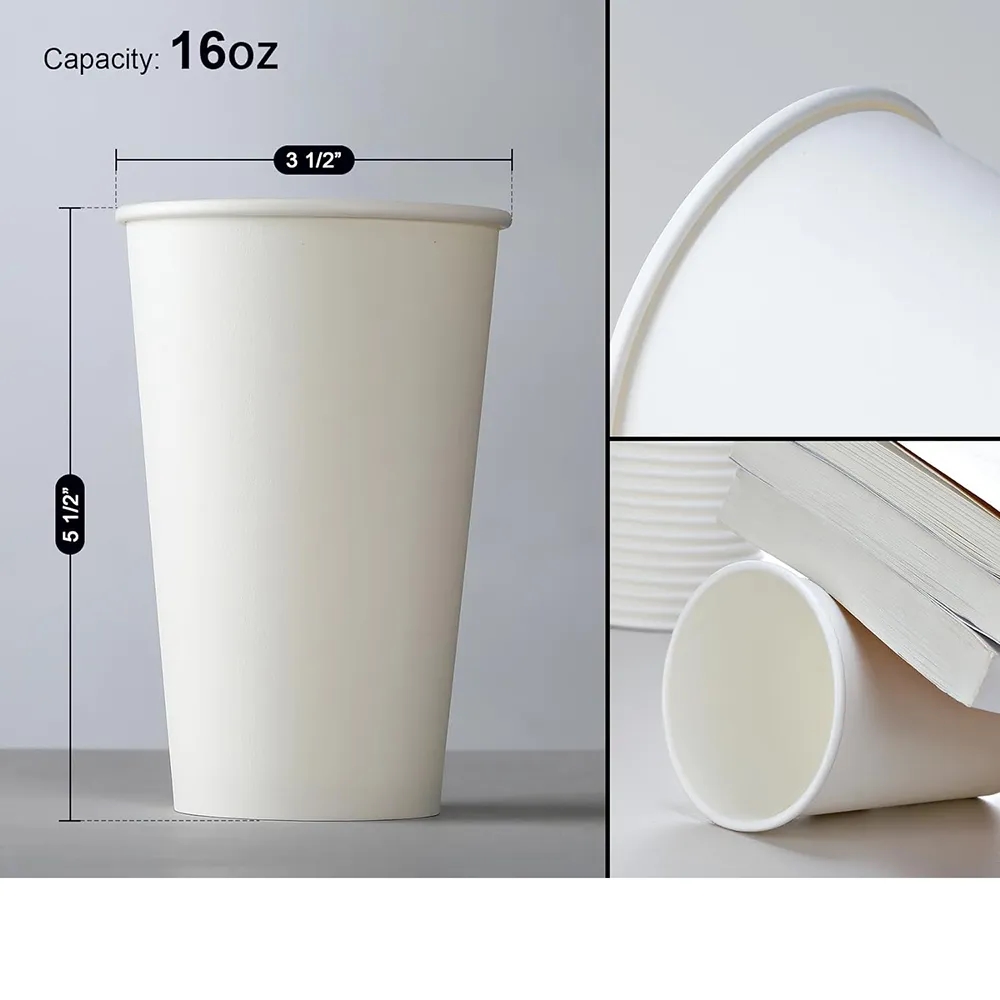 16oz Disposable Paper Cup 3