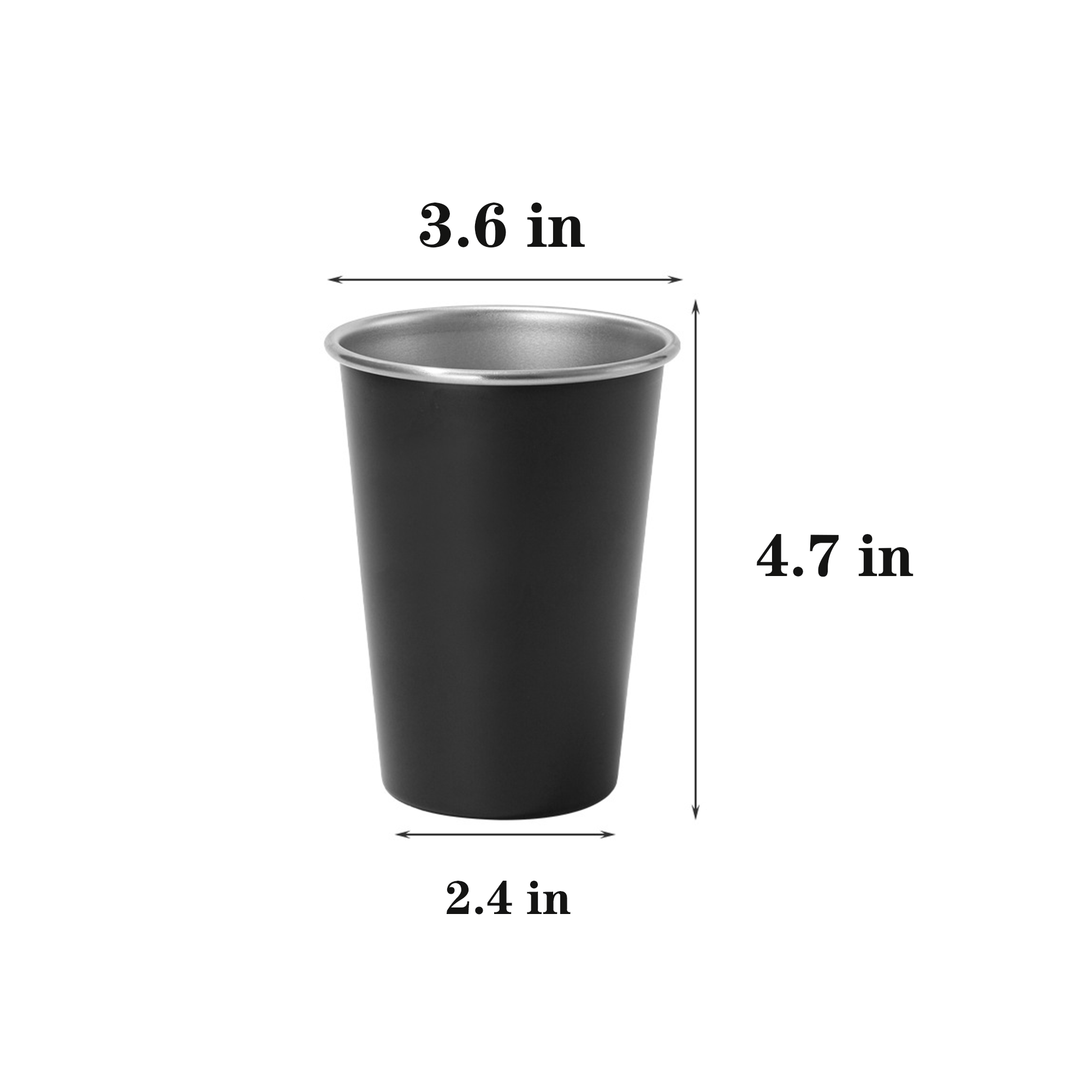 16 oz Stainless Steel Water Cup 5