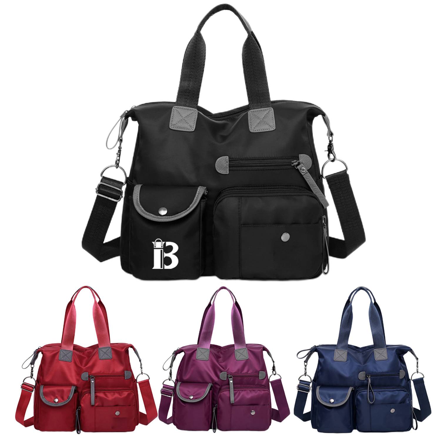 Nylon Leisure Shoulder Crossbody Bag 1