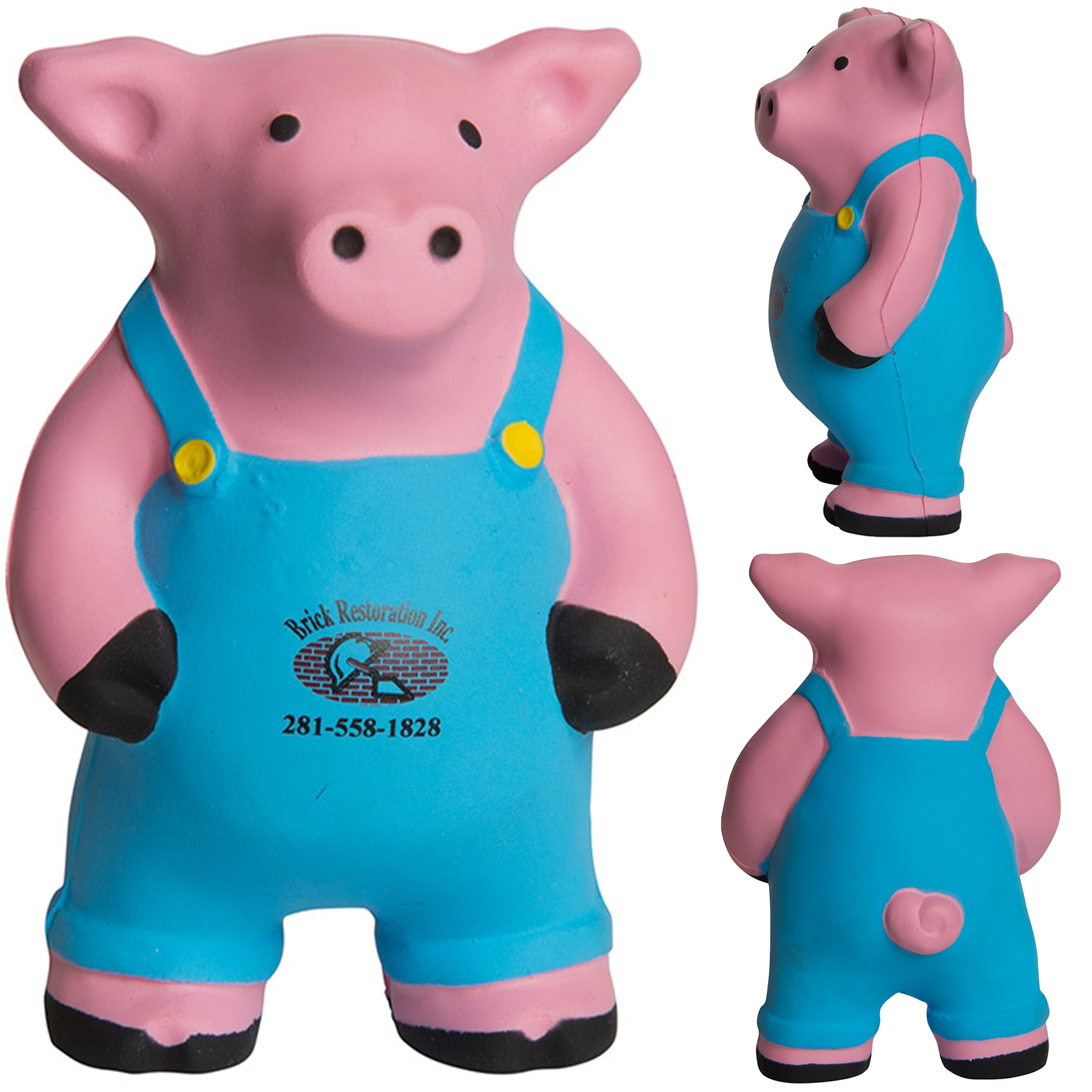 Farmer Pig Stress Reliever 3