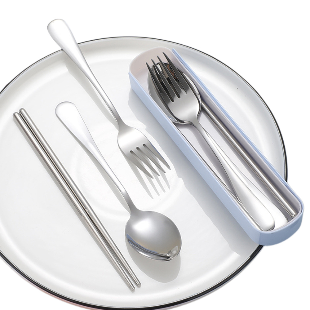 Fork Spoon and Chopstick Tableware Set 2