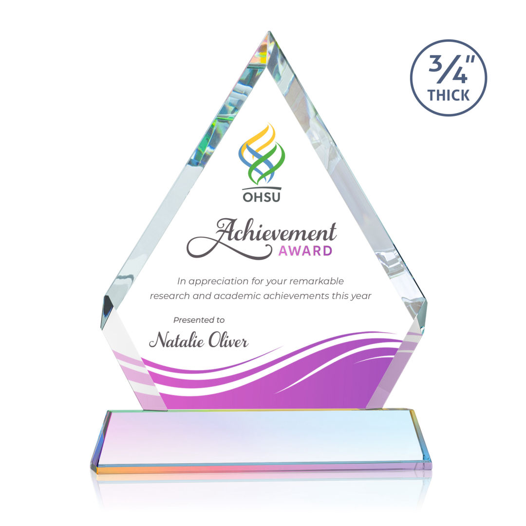 Apex VividPrint™ Award on Newhaven Base - Prismatic 5