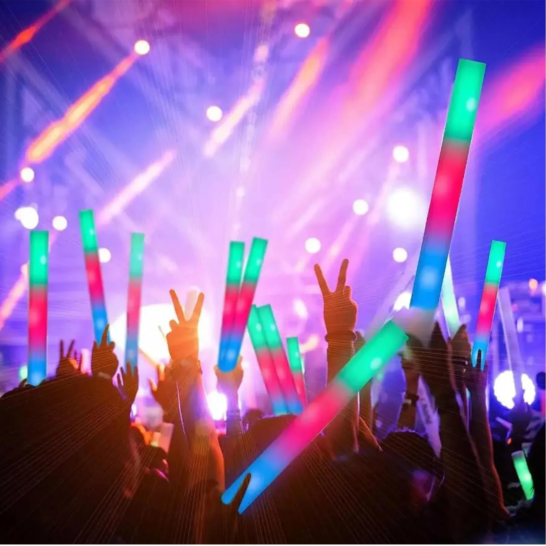 LED Foam Sponge Light Stick 3