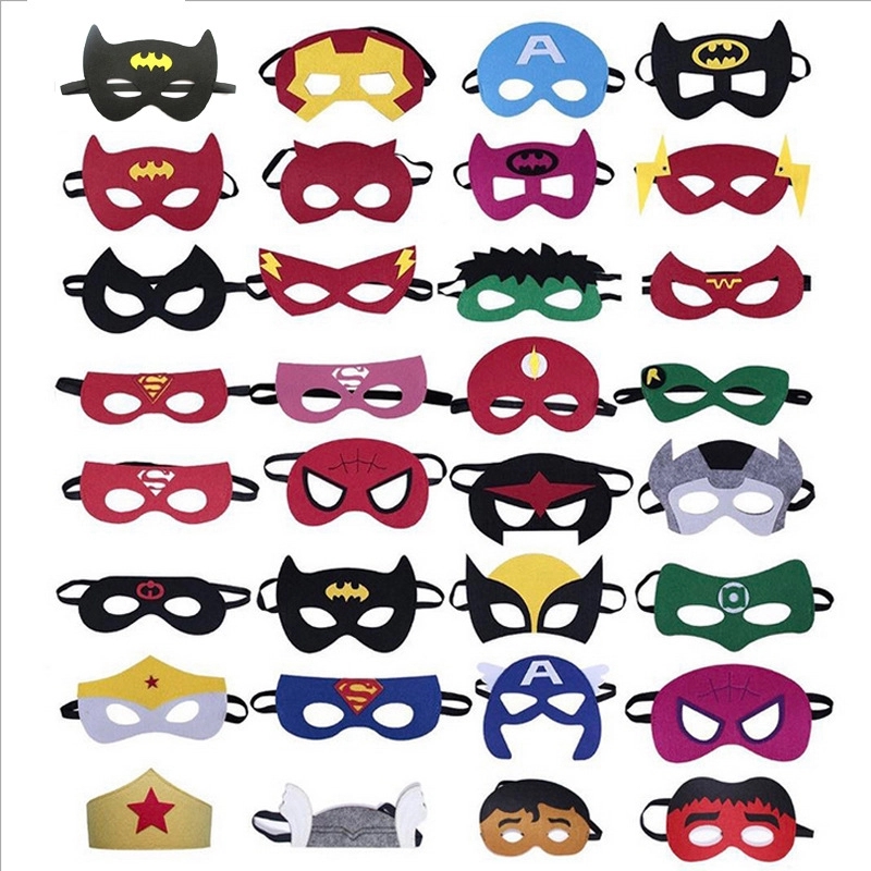 Felt Masks for Children's Halloween Party 7