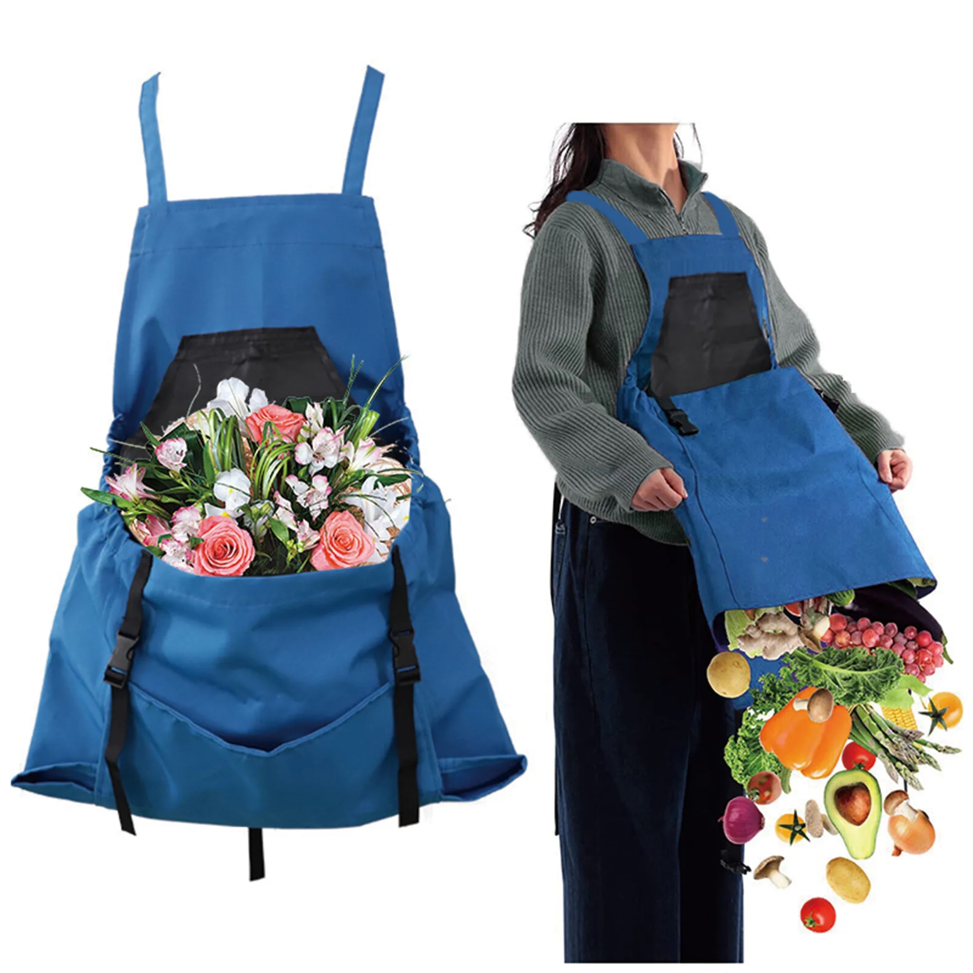 Outdoor Picking Large Pocket Apron 6