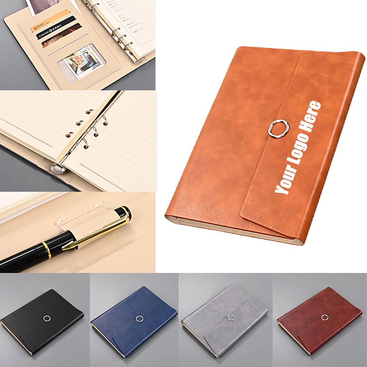Tri-Fold Business Spairal Notebook 6