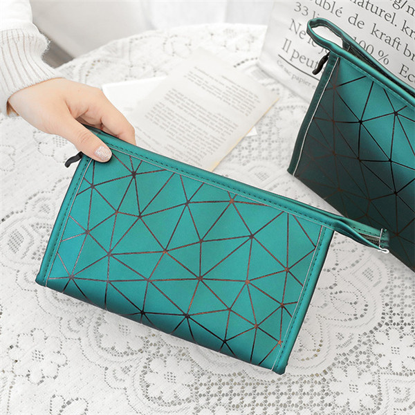 Geometric Diamond Beauty Makeup/Storage Bag 7
