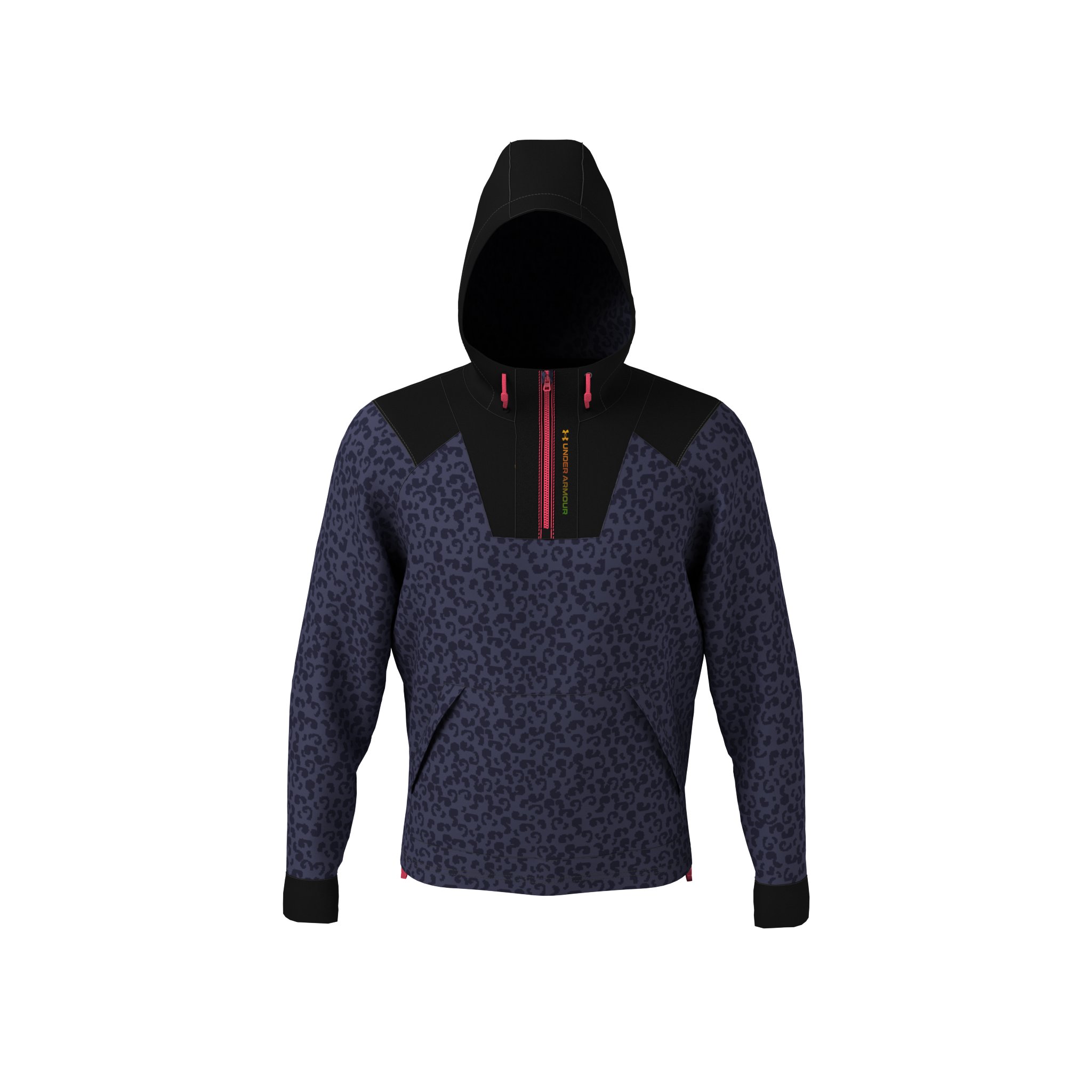 Men's UA RUSH Fleece Hoodie, custom hoodie or sweatshirt with logo imprint 2