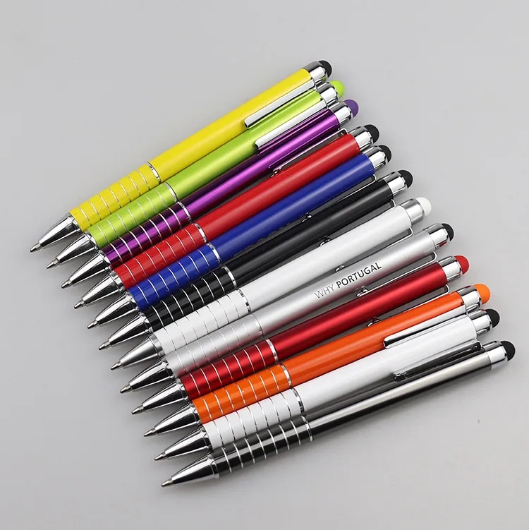 Aluminum Ballpoint Pen with Stylus 7