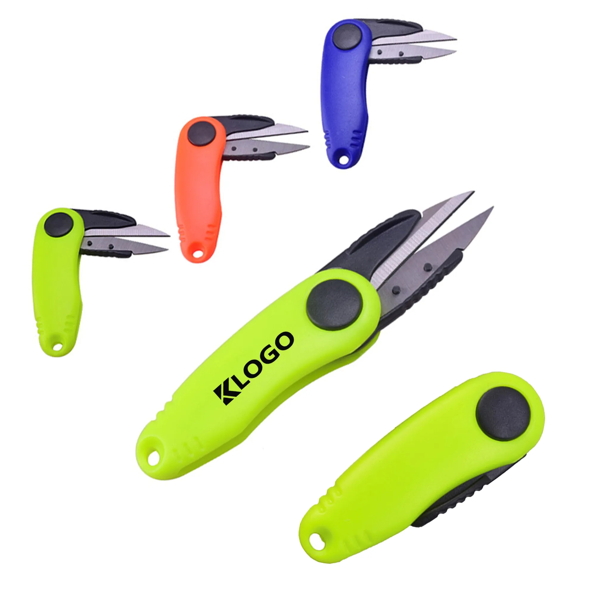 Shrimp Shaped Stainless Steel Fish Use Scissors 2