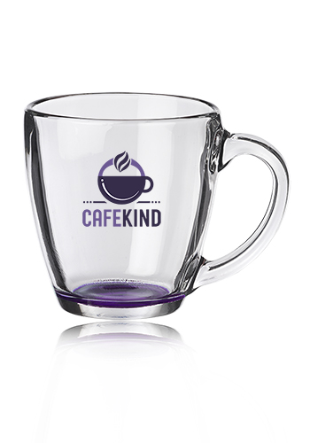 15.5 oz. Libbey Tapered Glass Coffee Mugs 13