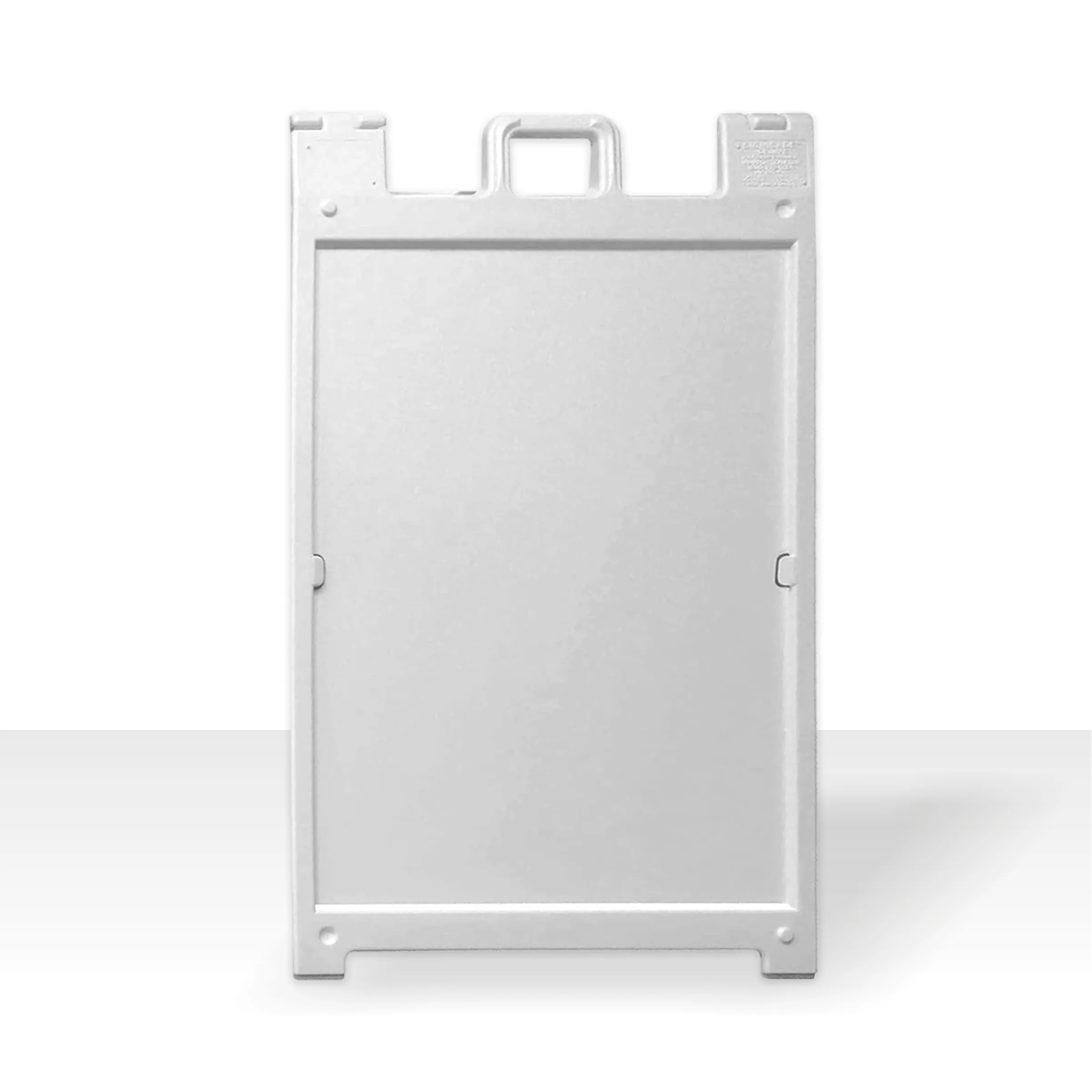 26.8" x 42.5" Plastic A Frame - White 7