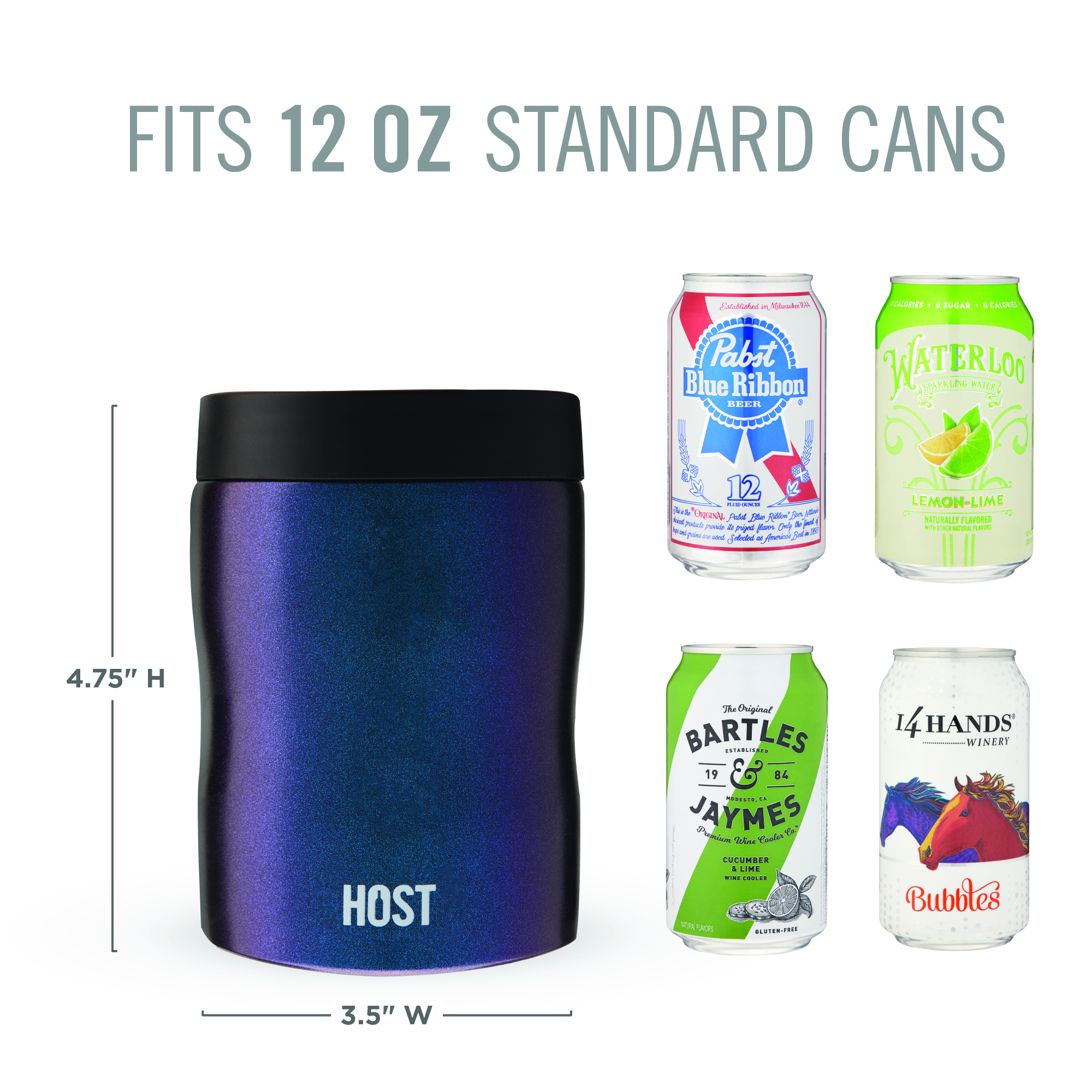 HOST® Stay-Chill Standard Can Cooler 18