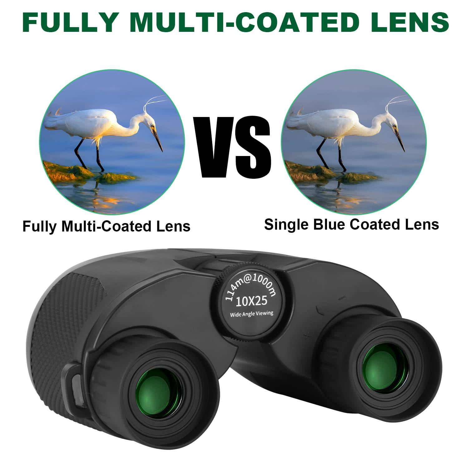 Portable HD Binoculars - Clear View for Outdoor Use 5