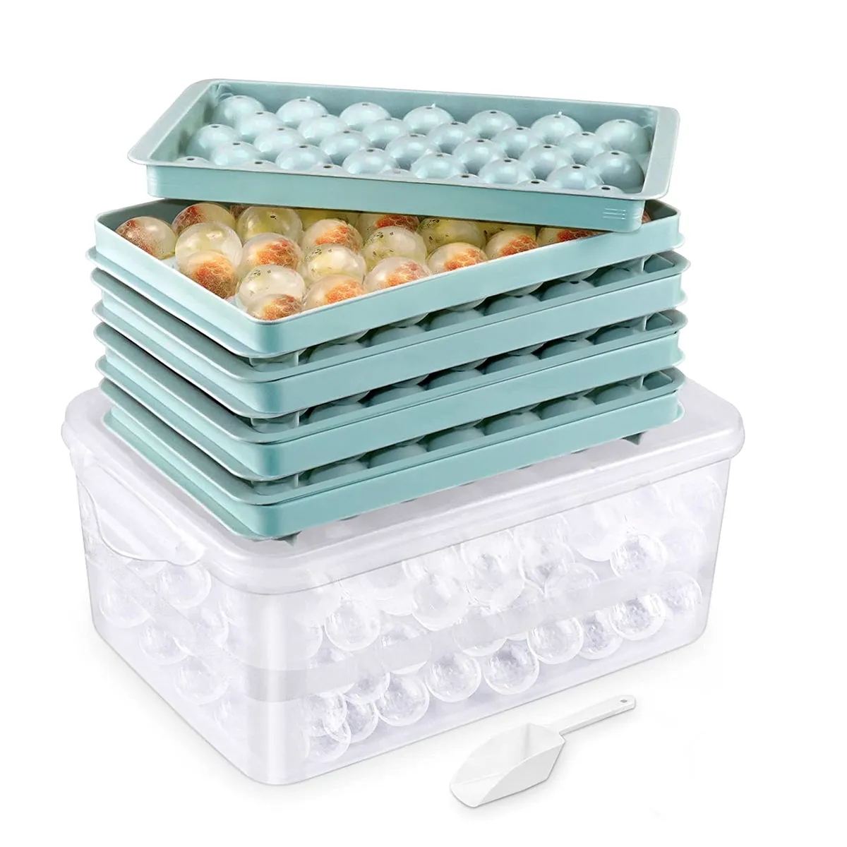 Round Ice Cube Tray- 33X2 PCS 4