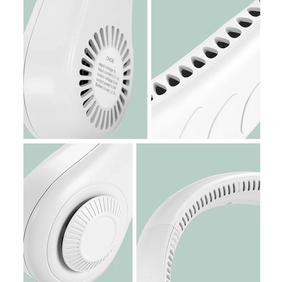 Hanging Bladeless Neck Fan 4