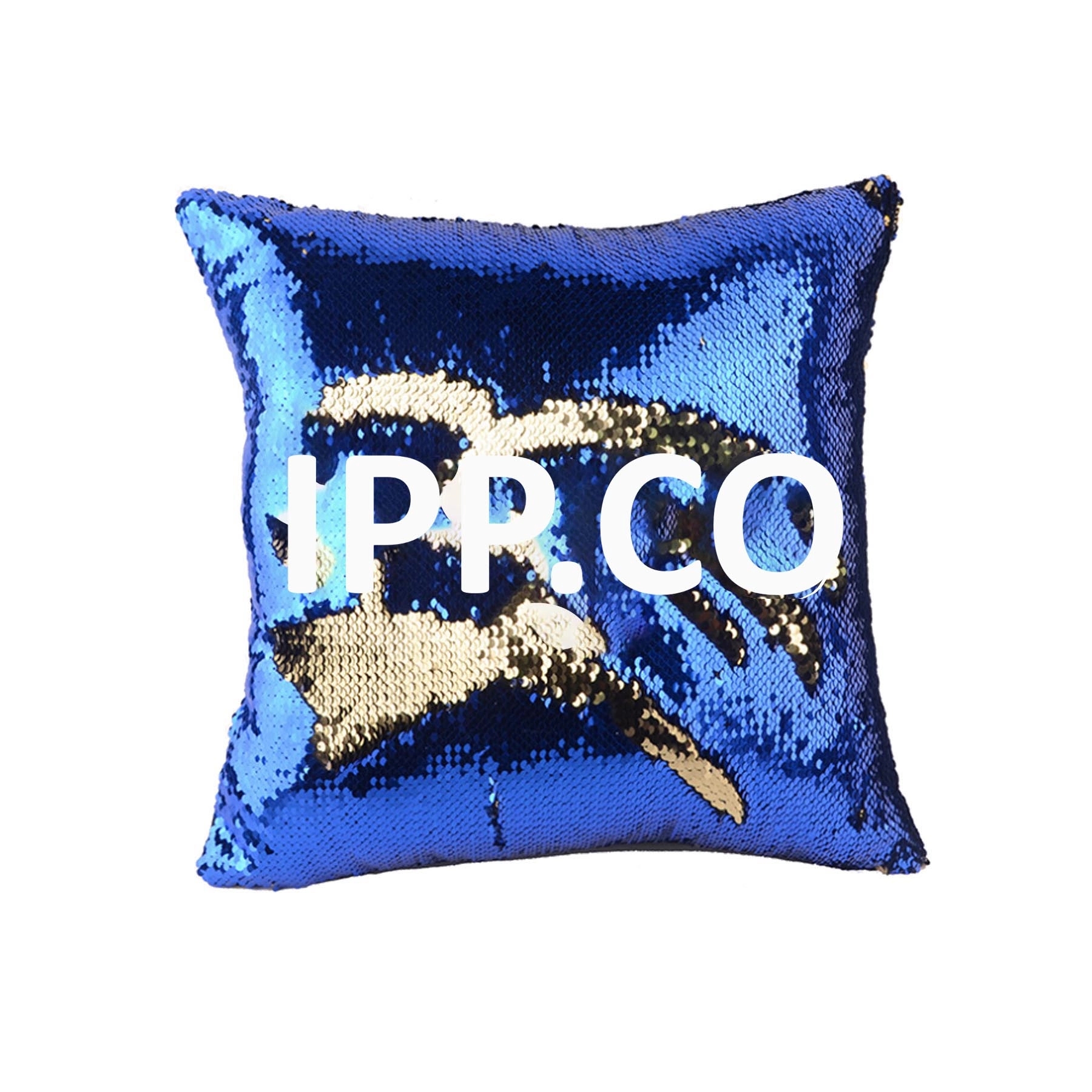 Sequin Throw Pillow Cover Color Changing Reversible 2