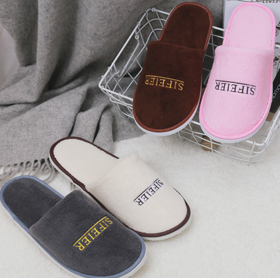 Disposable Guest Coral Fleece Slippers 2