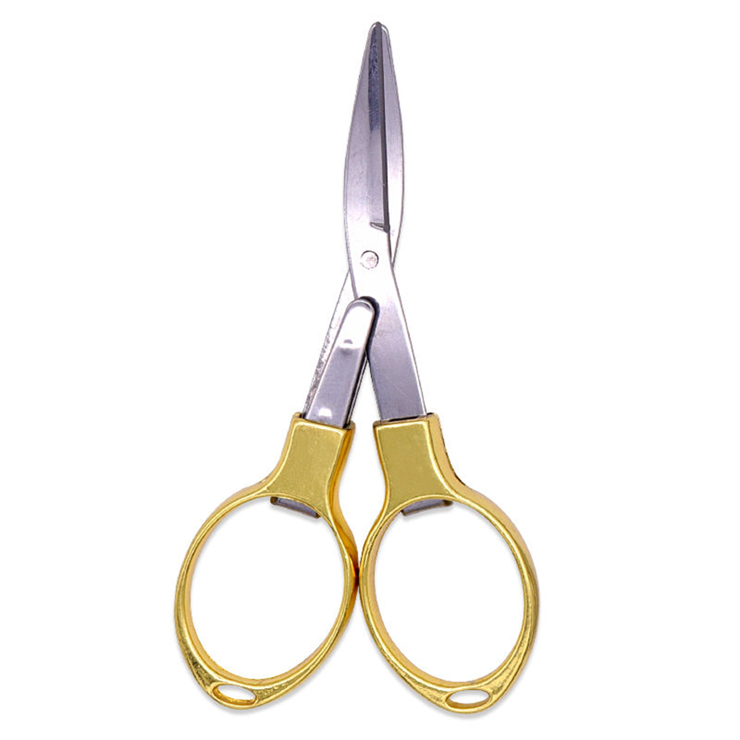 Mini Folding Scissors - Portable Multi-Tool w/ Metal Handle 3