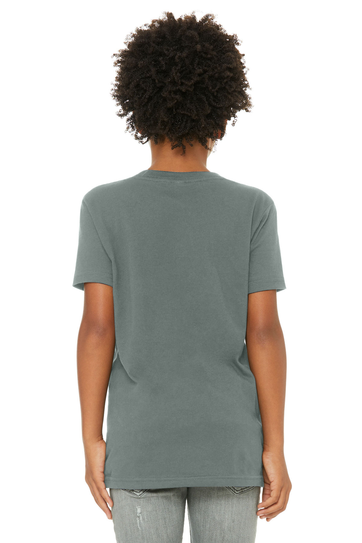 BELLA+CANVAS Youth Jersey Short Sleeve Tee. BC3001Y 5