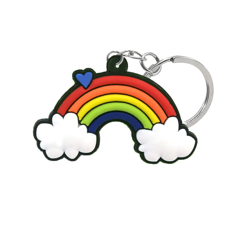Custom Logo and Shape PVC Keychain 11
