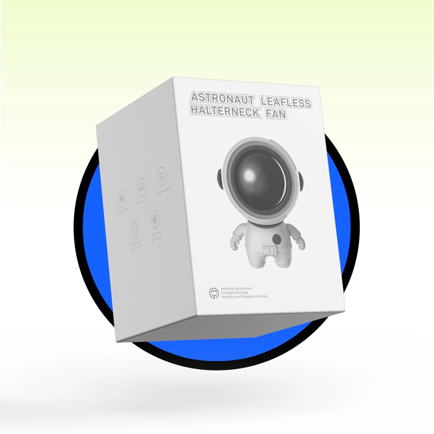 Astronaut Bladeless Hanging Neck Fan 3