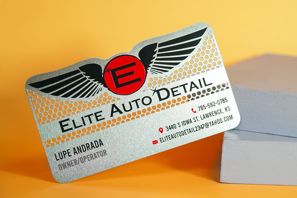 Stainless Steel Business Cards 35