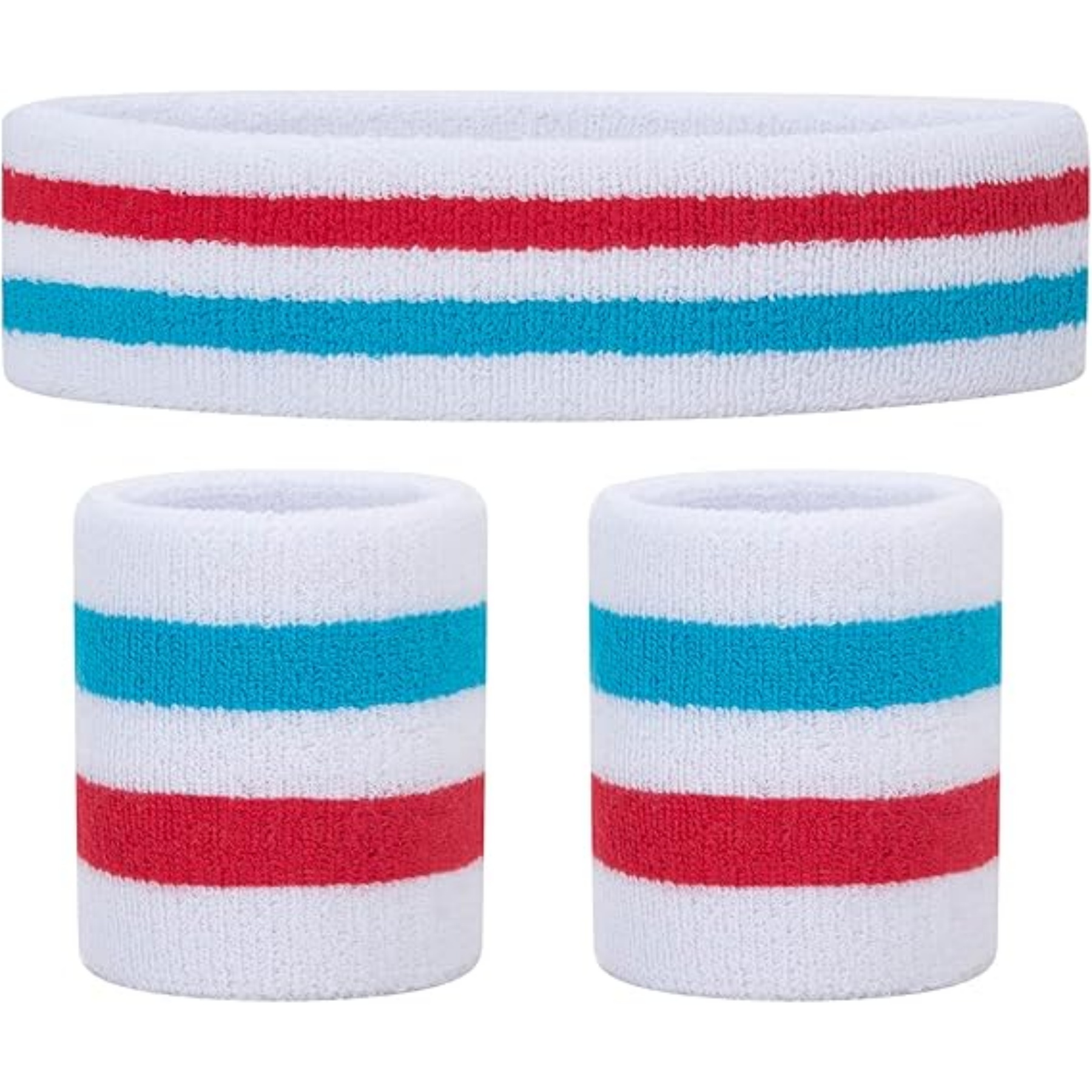 Sweatbands Exercise Eadband Wristband Set 35