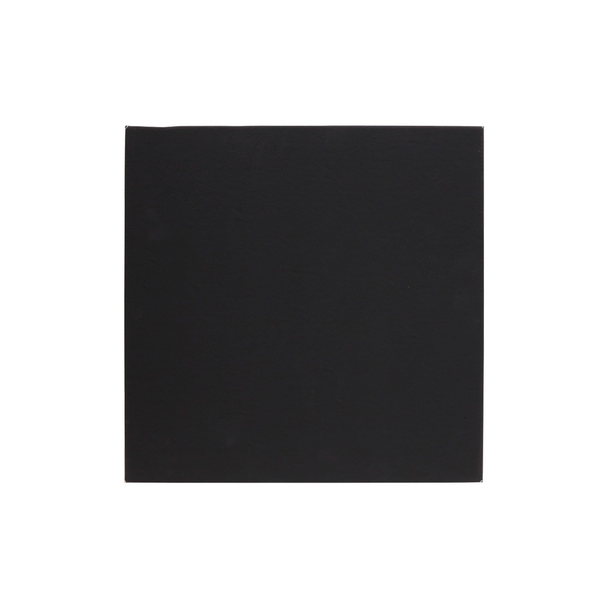 14" x 14" Black/Gold Leatherette Wall Decor 3
