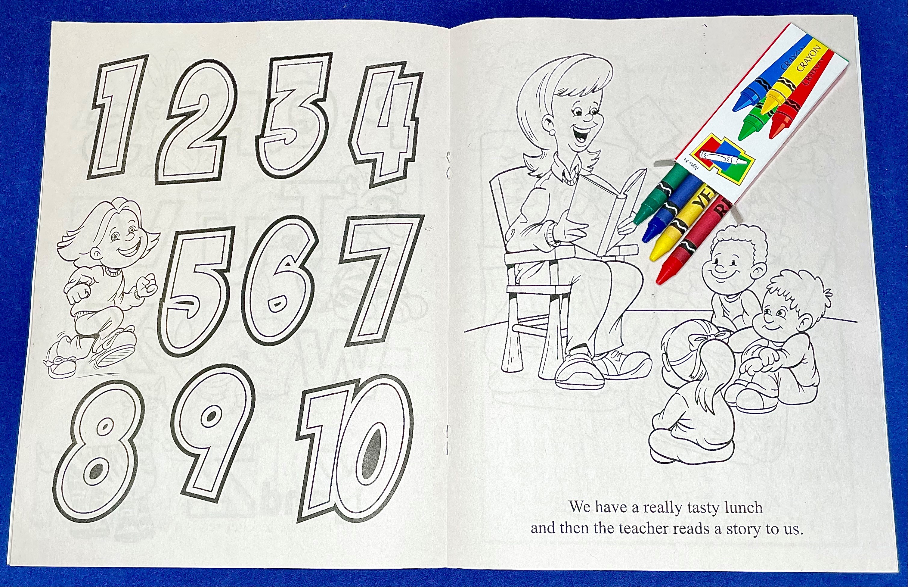 COLORING SET - Daycare Fun Coloring Book Fun Pack 3