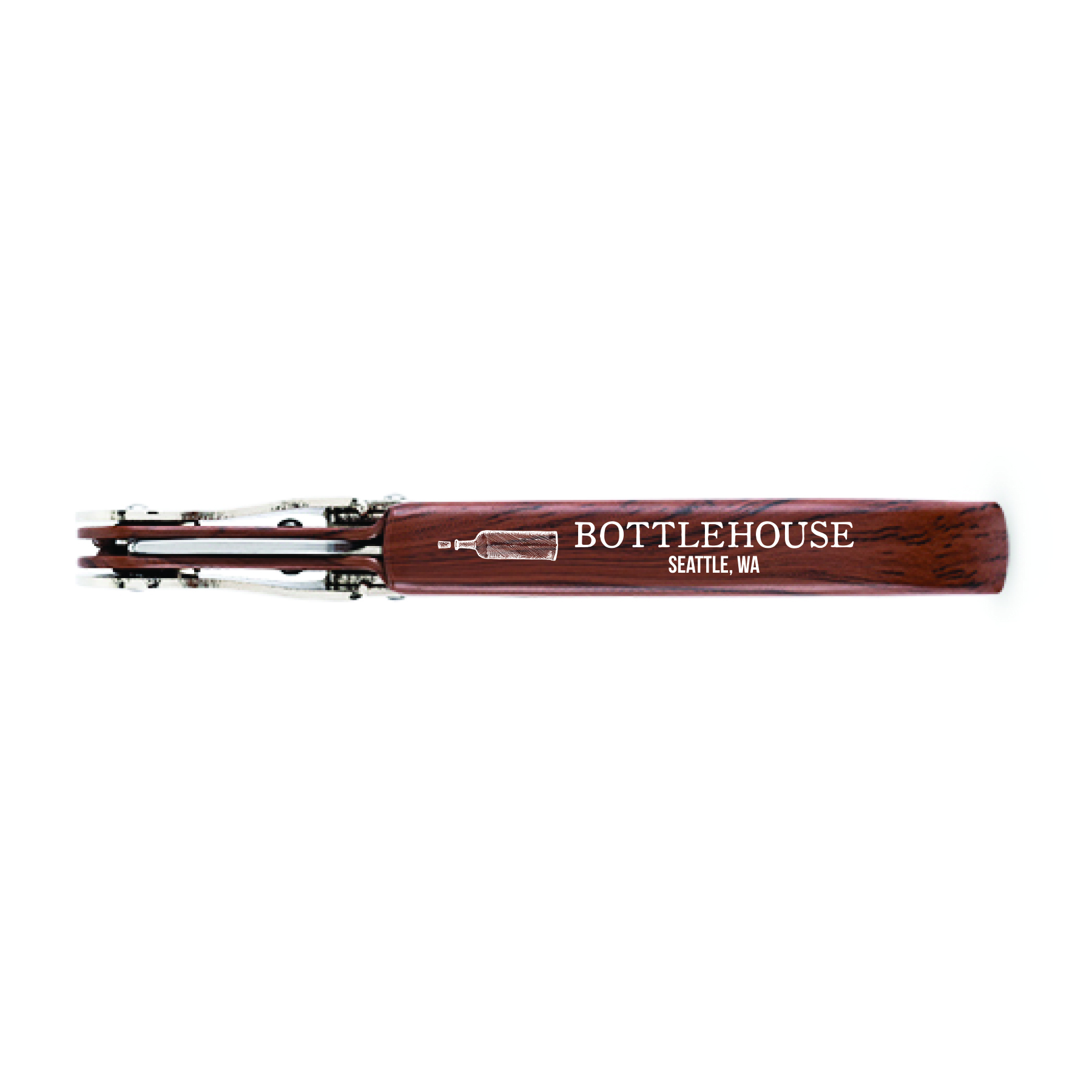Truetap™: Riveted Wood Double Hinge Corkscrew 2